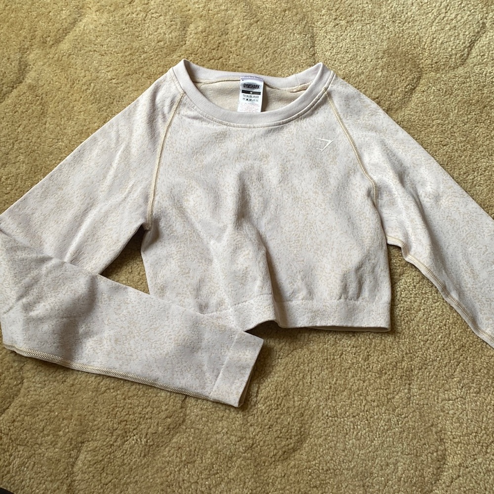 Gymshark Womens cropped long sleeve